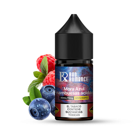 Liquido Mora Azul Frambuesas Acidas By Bad Romance